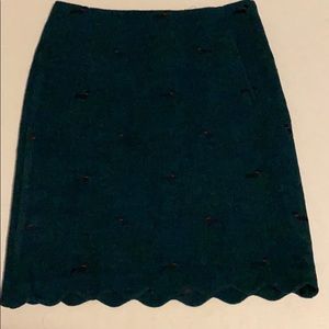 BNWT. Talbots pencil skirt with scalloped hem